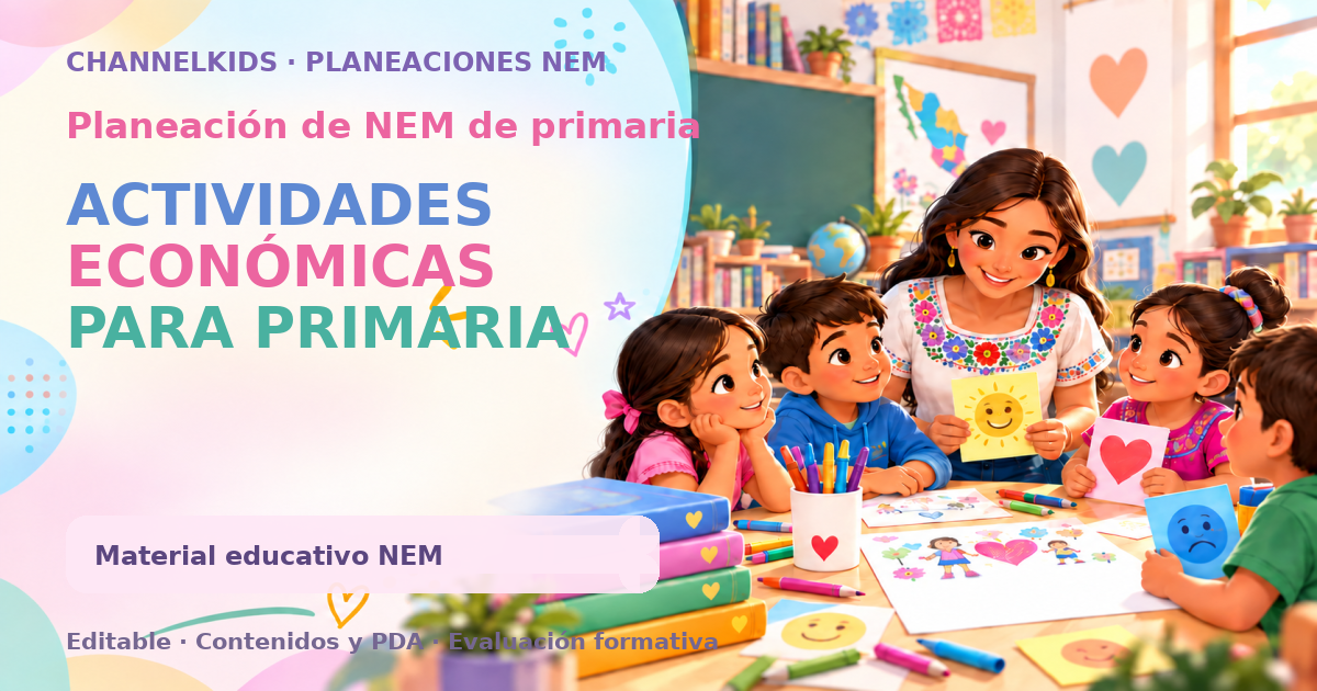 ACTIVIDADES ECONÓMICAS PARA PRIMARIA