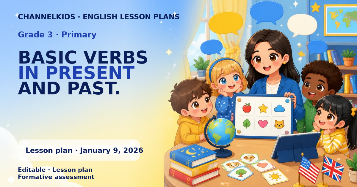 BASIC VERBS IN PRESENT AND PAST.