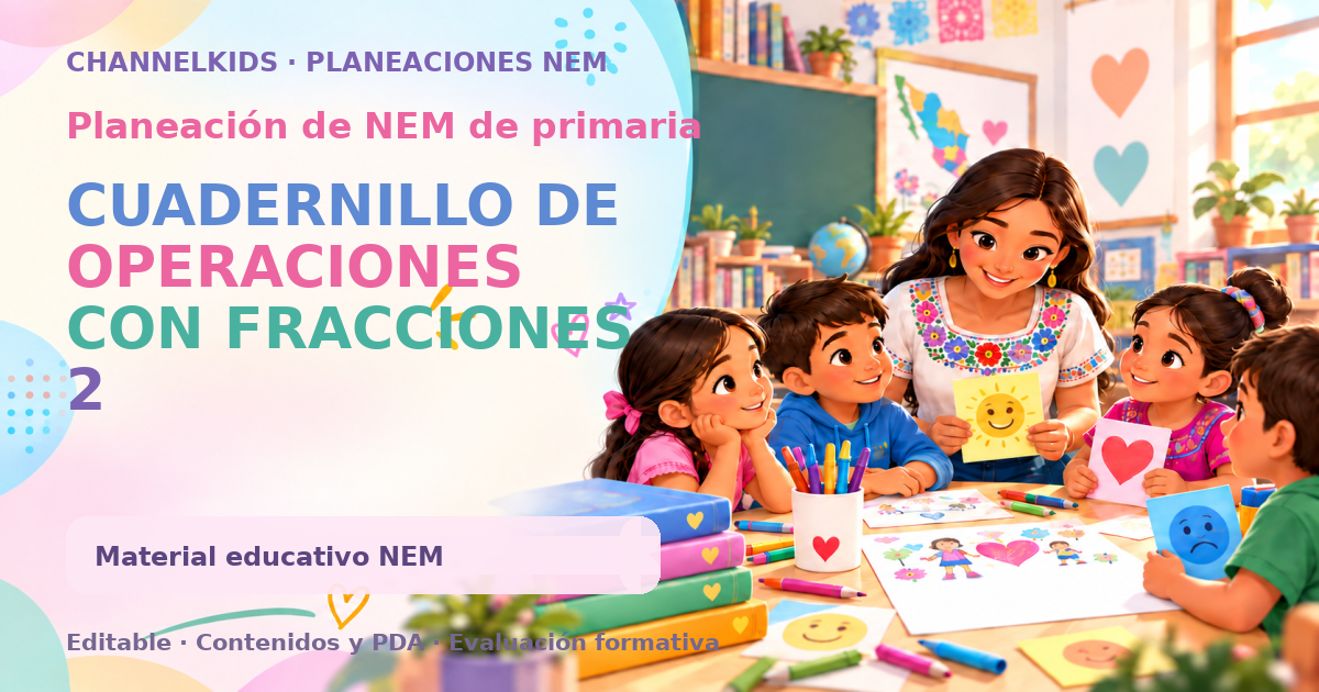 CUADERNILLO DE OPERACIONES CON FRACCIONES 2
