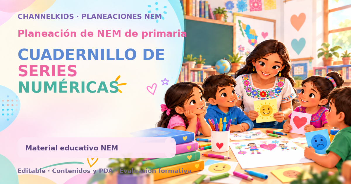 CUADERNILLO DE SERIES NUMÉRICAS