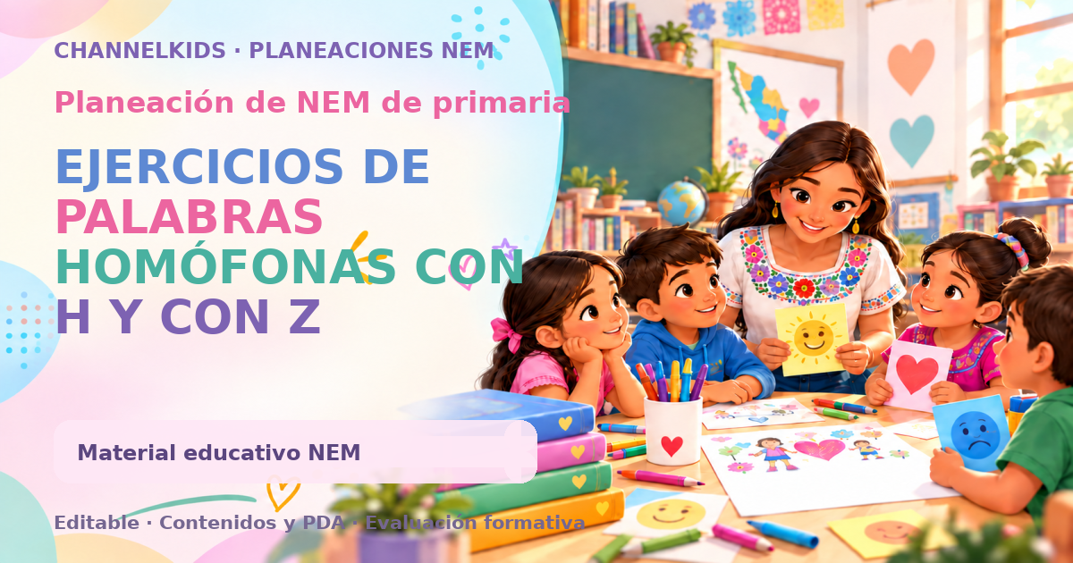 EJERCICIOS DE PALABRAS HOMÓFONAS CON H Y CON Z
