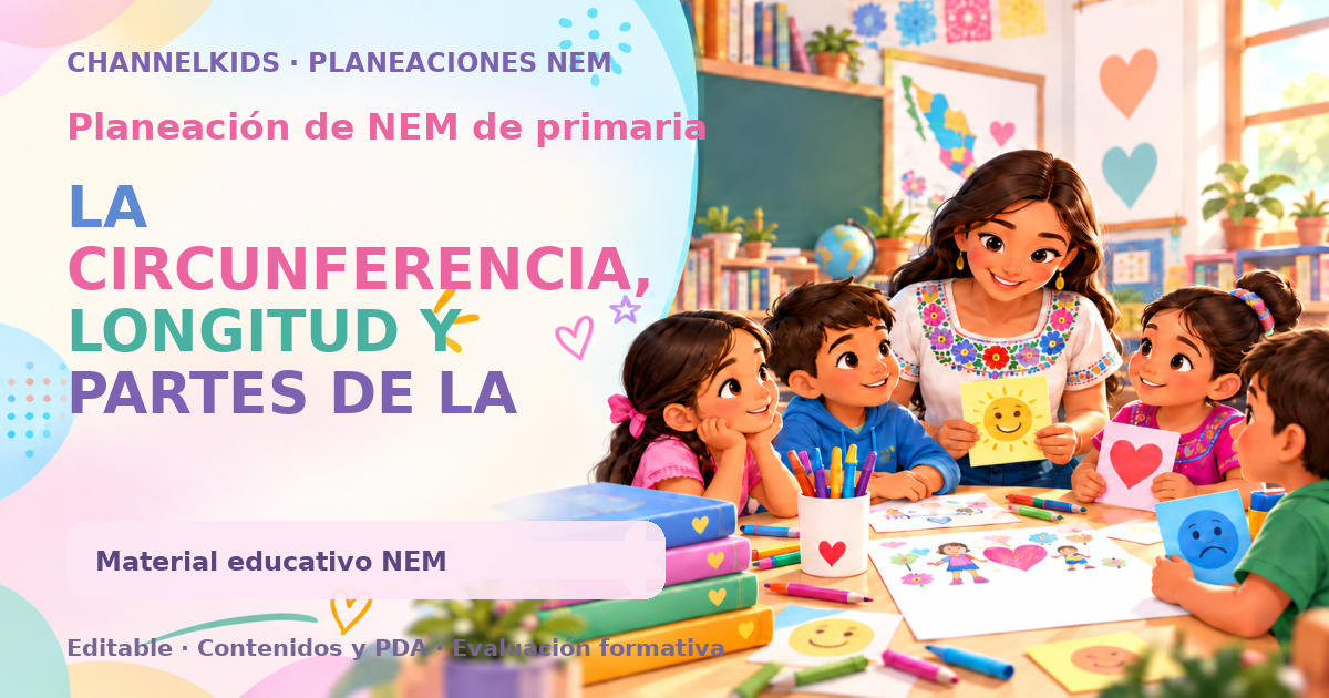 LA CIRCUNFERENCIA, LONGITUD Y PARTES DE LA CIRCUNFERENCIA