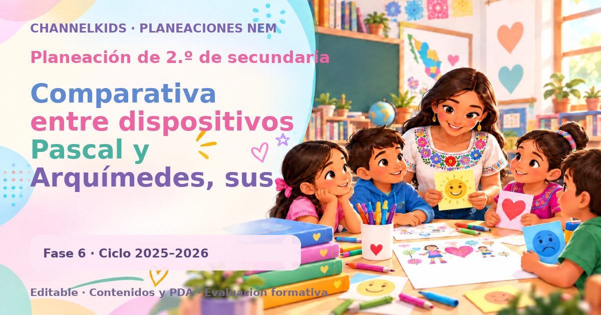 Planeación de segundo grado de secundaria: Comparativa entre dispositivos Pascal y Arquímedes, sus funciones, diferencias y beneficios. Conoce cuál es mejor para tus proyectos