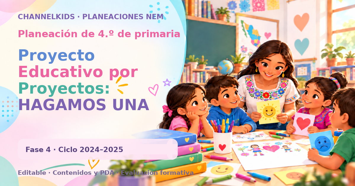 Planeación de cuarto grado: Proyecto Educativo por Proyectos: HAGAMOS UNA CONVOCATORIA PARA UNA OBRA DE TEATRO