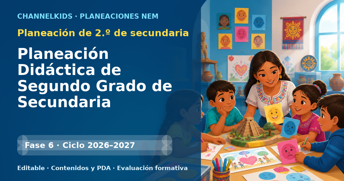 Planeación de segundo grado de secundaria: Planeación Didáctica de Segundo Grado de Secundaria