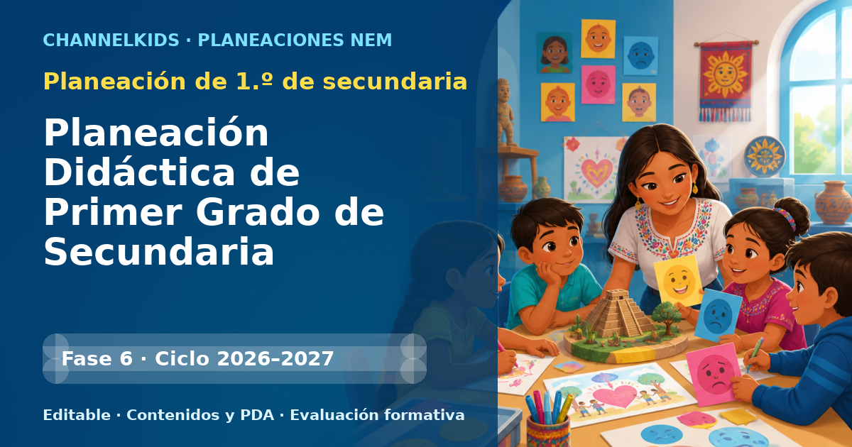 Planeación de primer grado de secundaria: Planeación Didáctica de Primer Grado de Secundaria