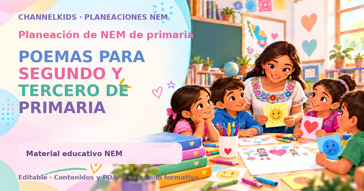 POEMAS PARA SEGUNDO Y TERCERO DE PRIMARIA