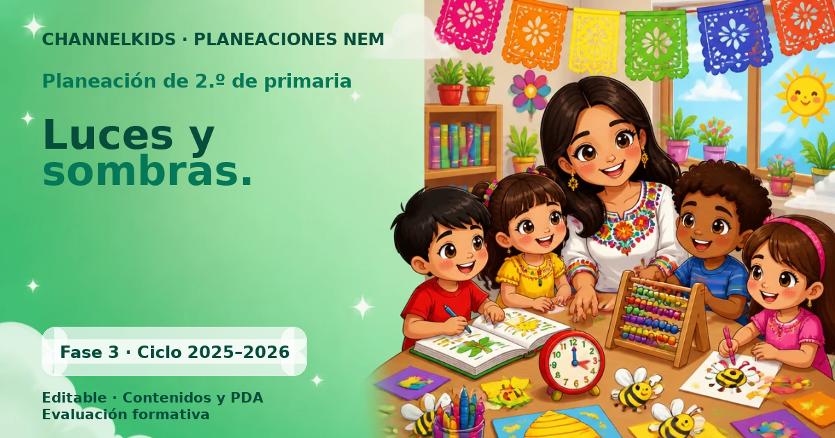 Proyecto Ces y Sombras: Planeación Didáctica para Segundo Grado en Marzo, Fases Metodológicas y Actividades Educativas