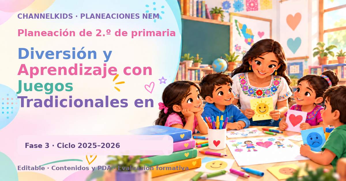 Planeación de segundo grado: Diversión y Aprendizaje con Juegos Tradicionales en Octubre