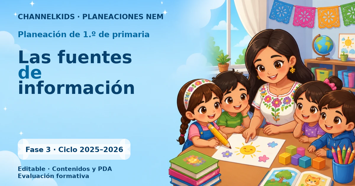 Proyecto Planeación Didáctica para Primer Grado en Marzo: Fuentes de Información en 10 Días