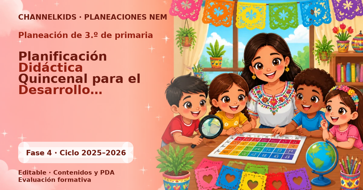 Proyecto Talleres de Emociones para Tercer Grado en Marzo: Planificación Didáctica Quincenal para el Desarrollo Socioemocional