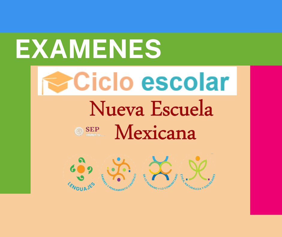 EXAMEN DEL TERCER TRIMESTRE SEXTO GRADO DE PRIMARIA, NUEVA ESCUELA MEXICANA CICLO 2024-2025