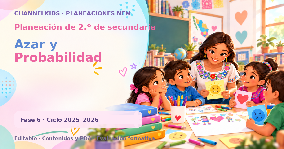 Planeación de segundo grado de secundaria: Azar y Probabilidad