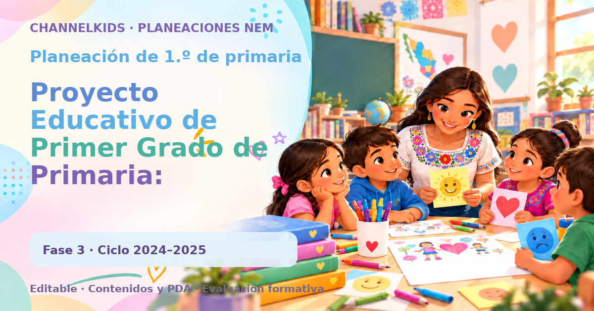 Planeación de primer grado: Proyecto Educativo de Primer Grado de Primaria: Exposición de un Tema de Interés