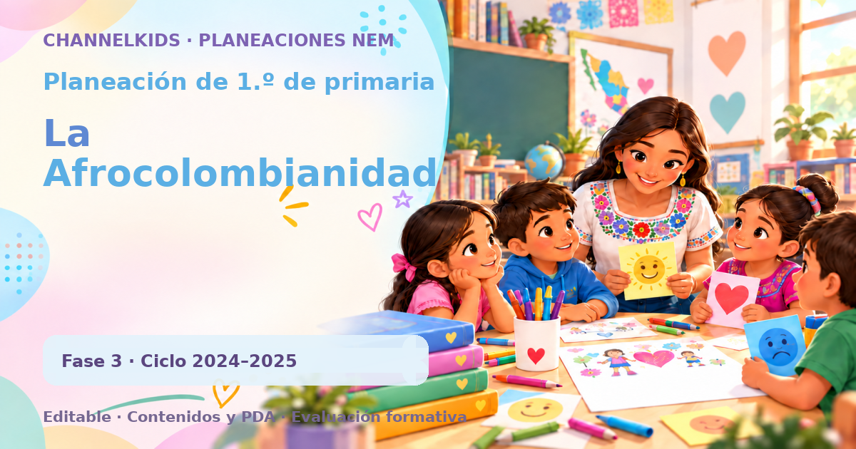 Planeación de primer grado: La Afrocolombianidad