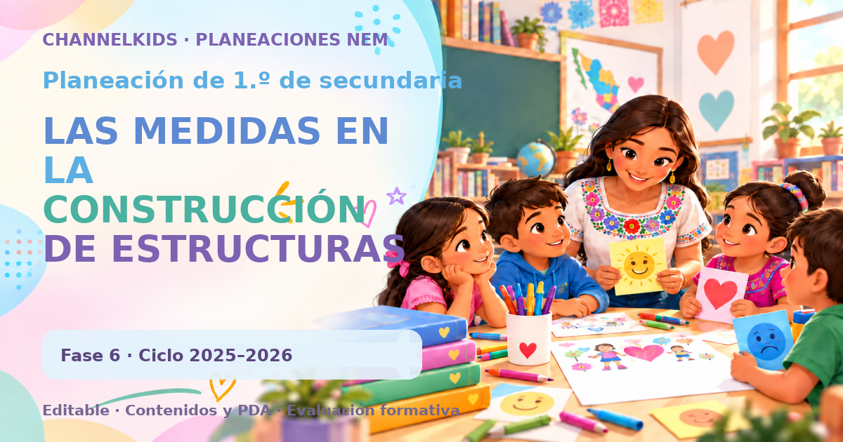 Planeación de primer grado de secundaria: LAS MEDIDAS EN LA CONSTRUCCIÓN DE ESTRUCTURAS METÁLICAS