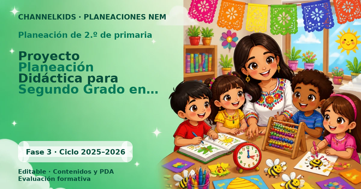 Proyecto Planeación Didáctica para Segundo Grado en Matemáticas y sus Ramas - Junio (5 Días)
