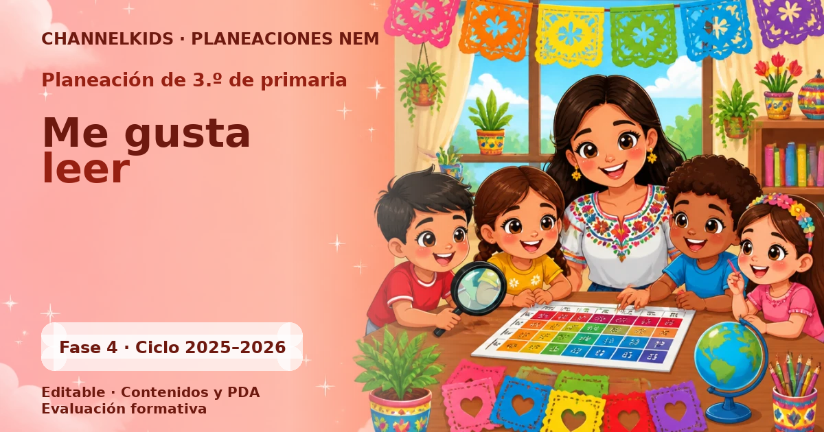 Proyecto Planeación Didáctica para Tercer Grado: "Me gusta leer" en Mayo | Actividades Quincenales para Fomentar la Lectura