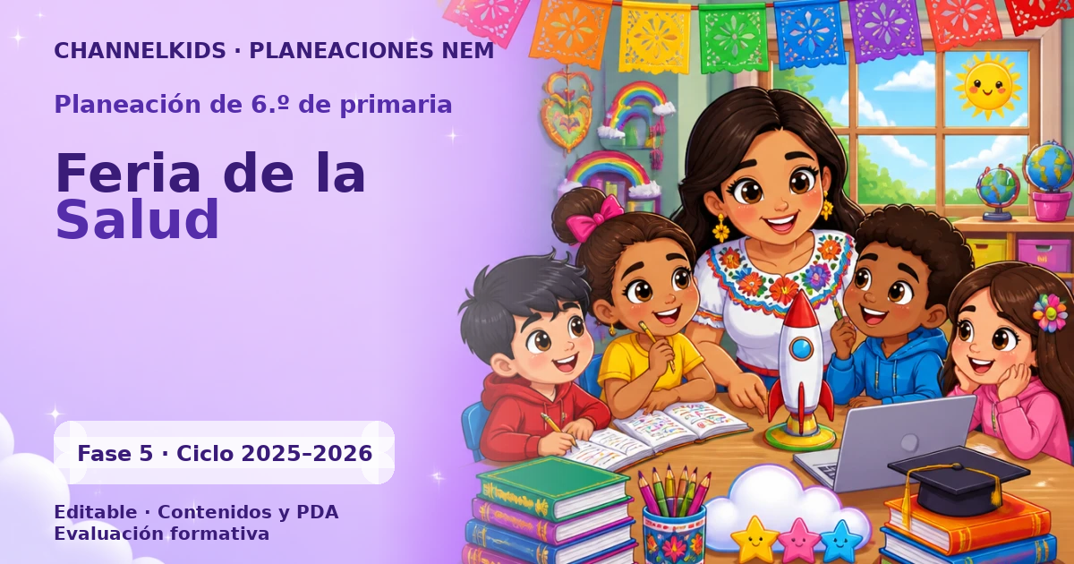 Proyecto Ria de la Salud para Sexto Grado en Junio: Planeación Didáctica y Actividades Educativas