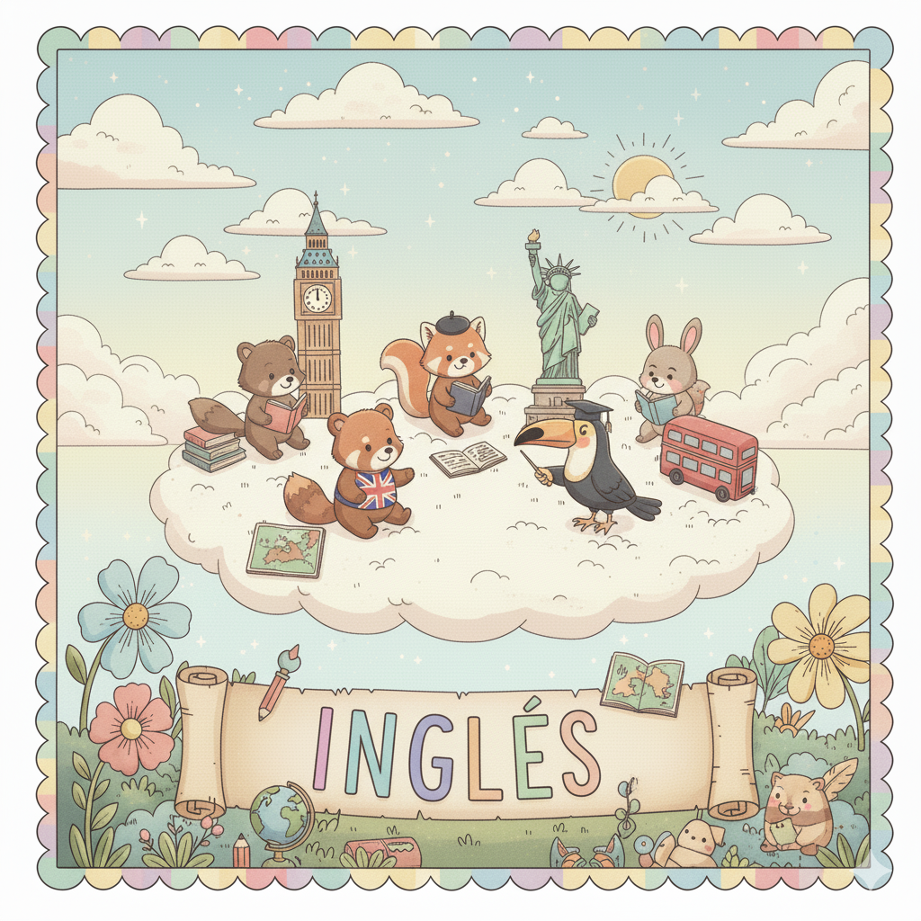 Portada para Ingles para educacion primaria