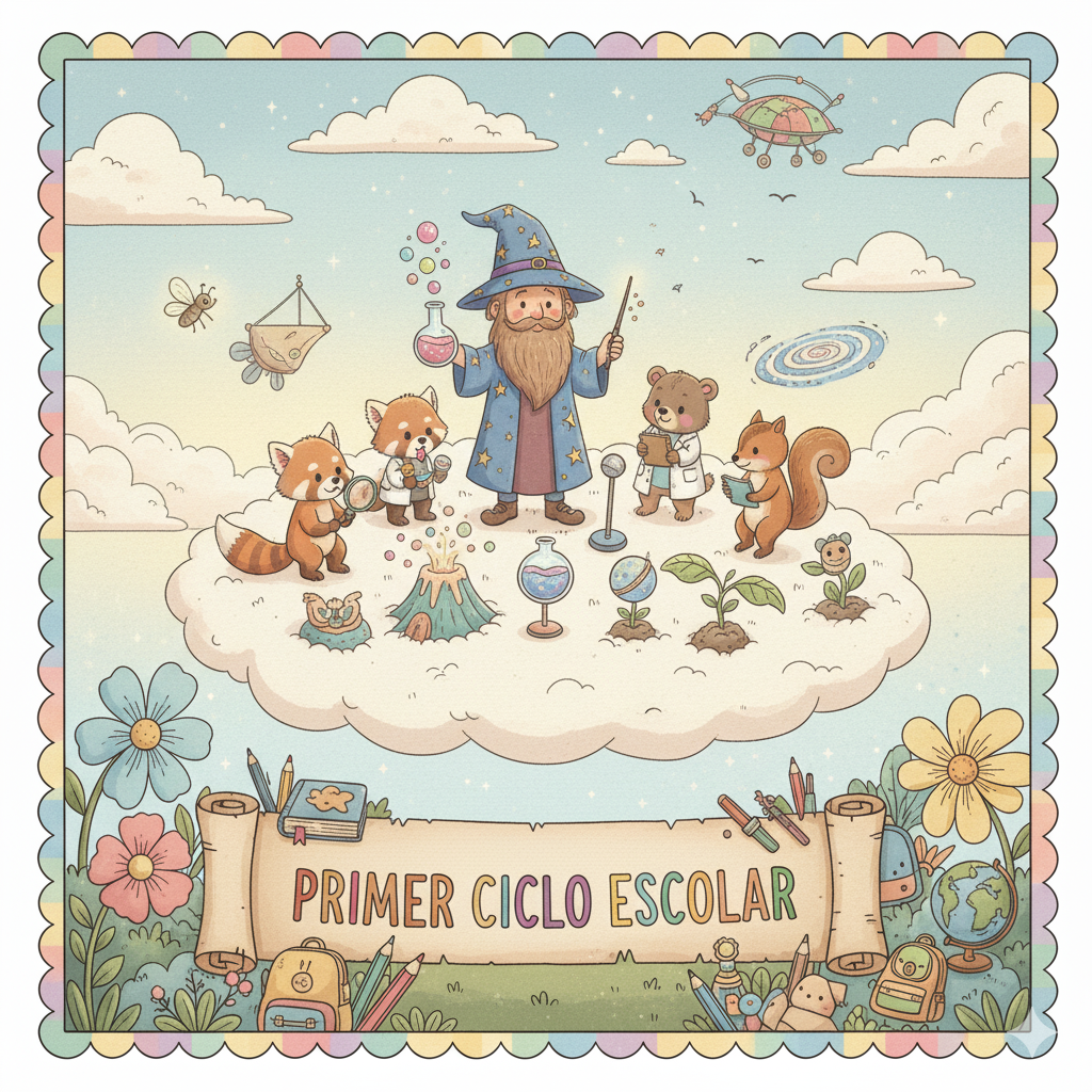 Portada para Primaria: 1er ciclo escolar