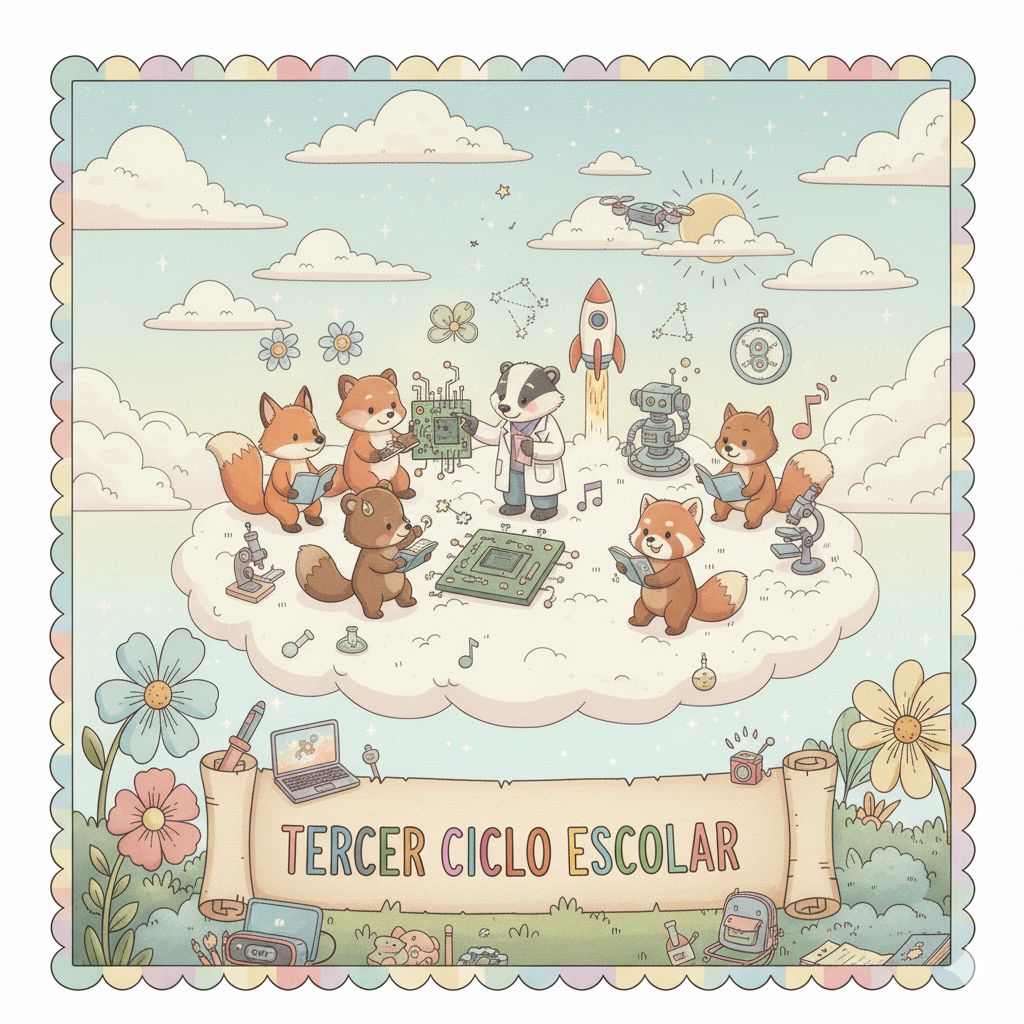 Portada para Primaria: 3er ciclo escolar