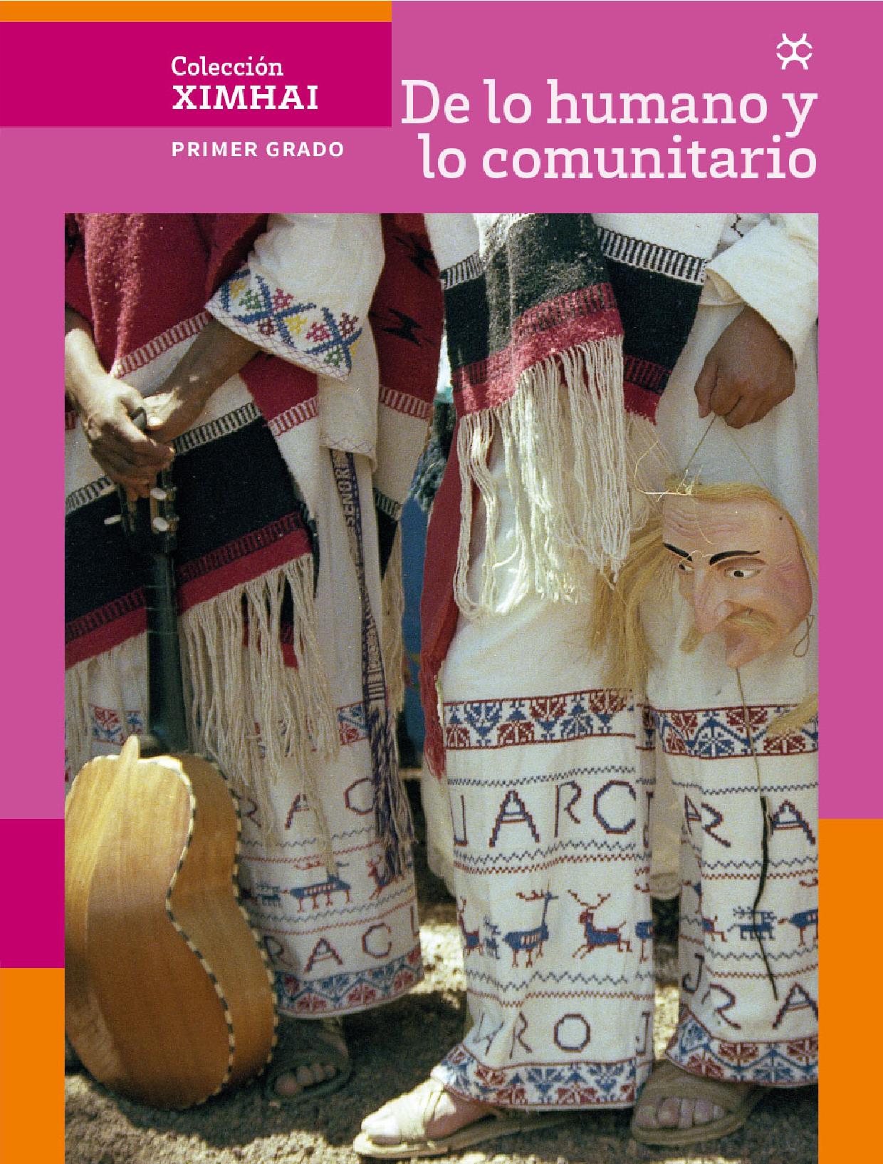 Portada de De lo humano y lo comunitario