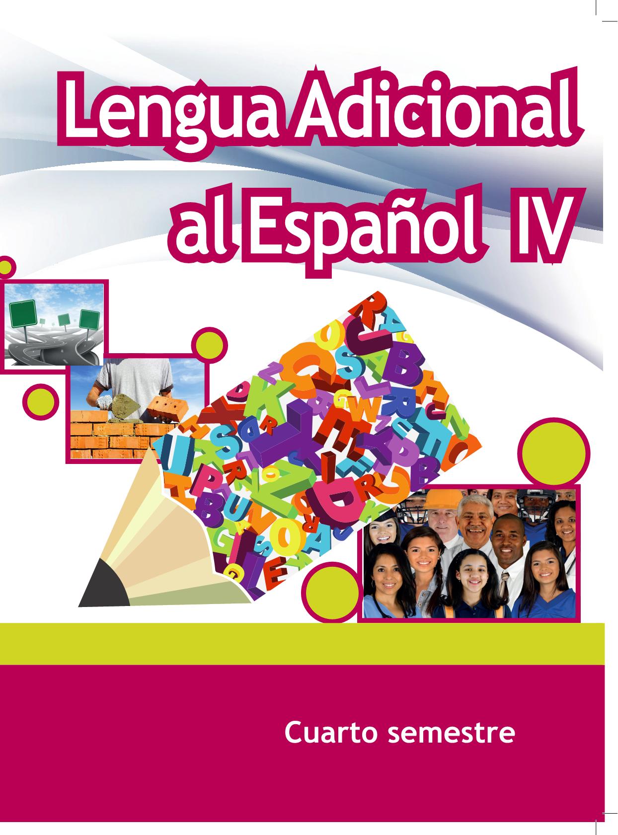 Portada de Lengua Adicional al Español IV