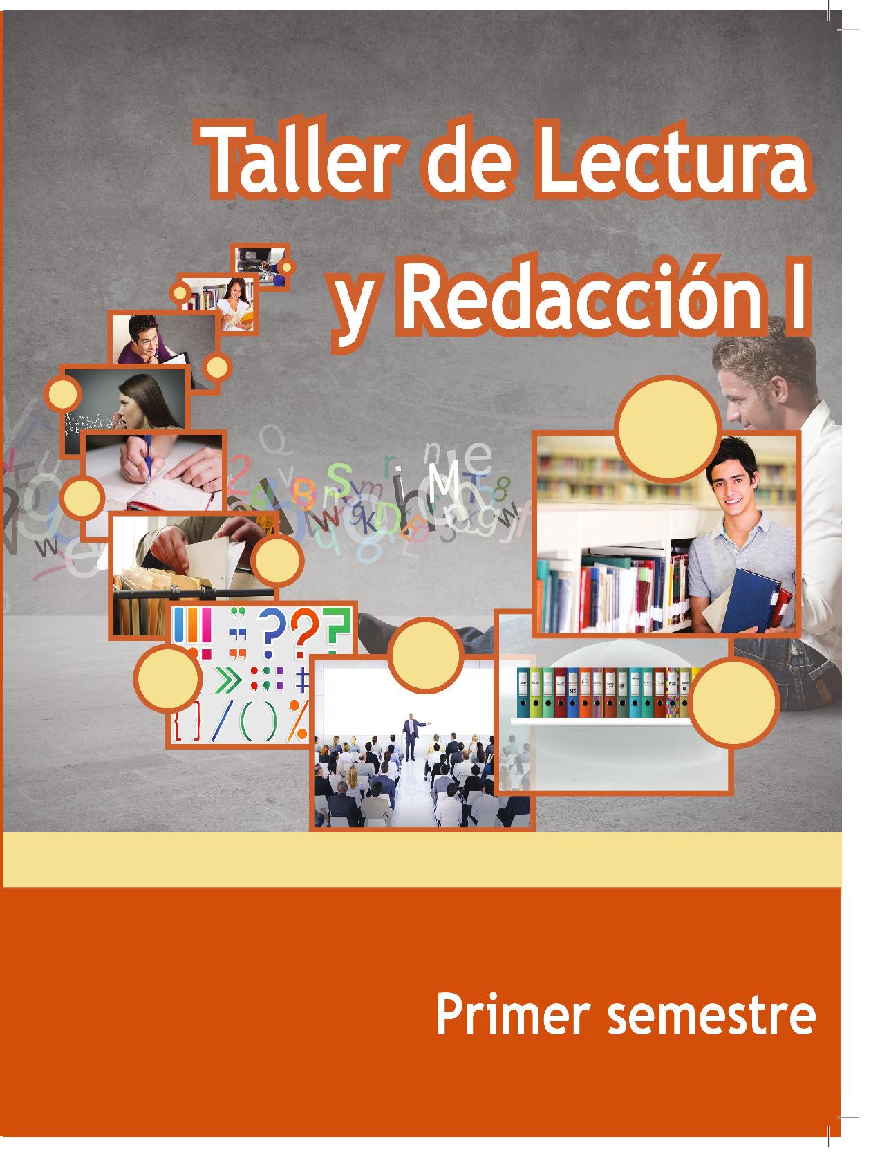 Portada de Taller de Lectura y Redacción I