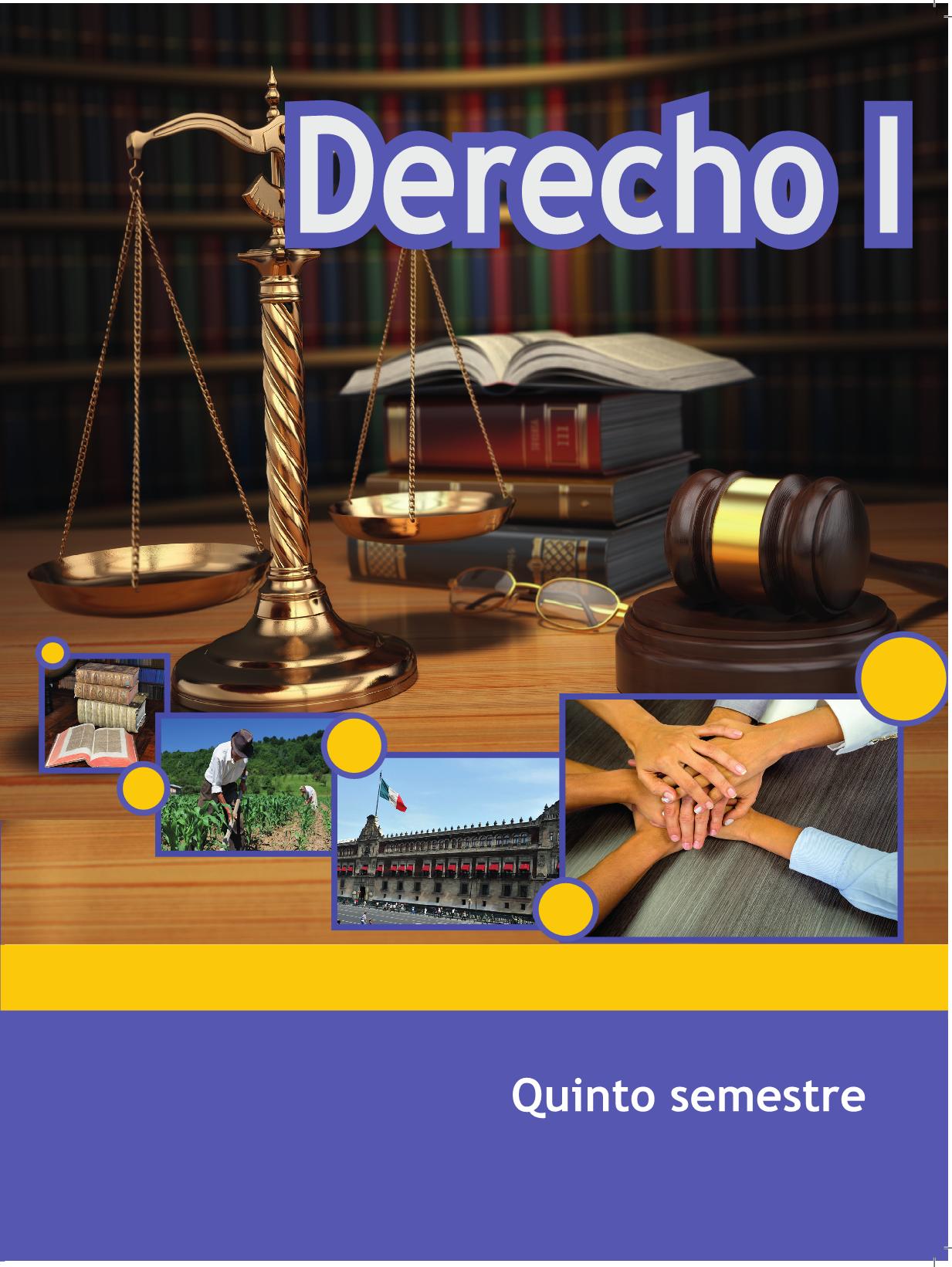 Portada de Derecho I