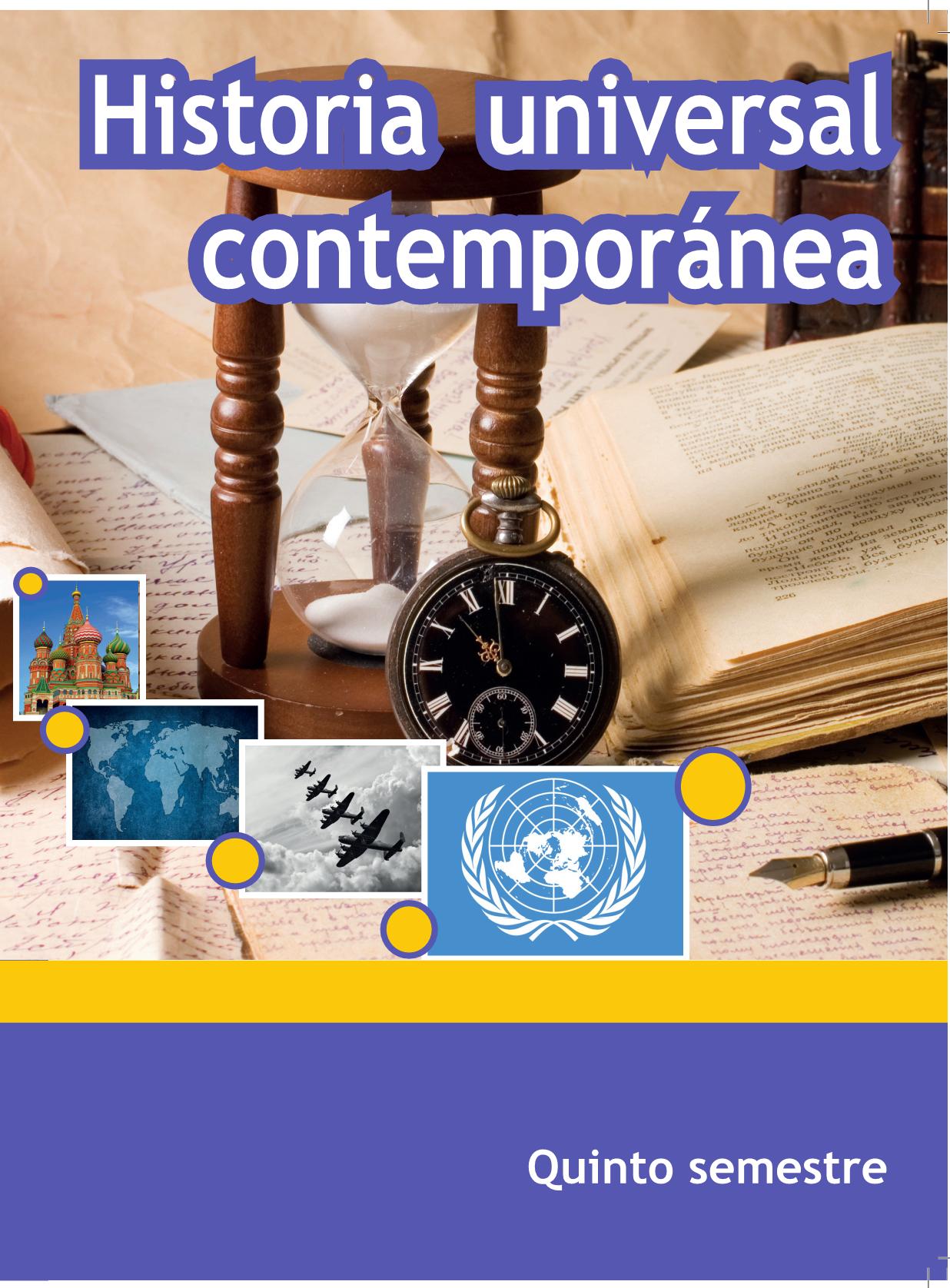 Portada de Historia Universal Contemporánea