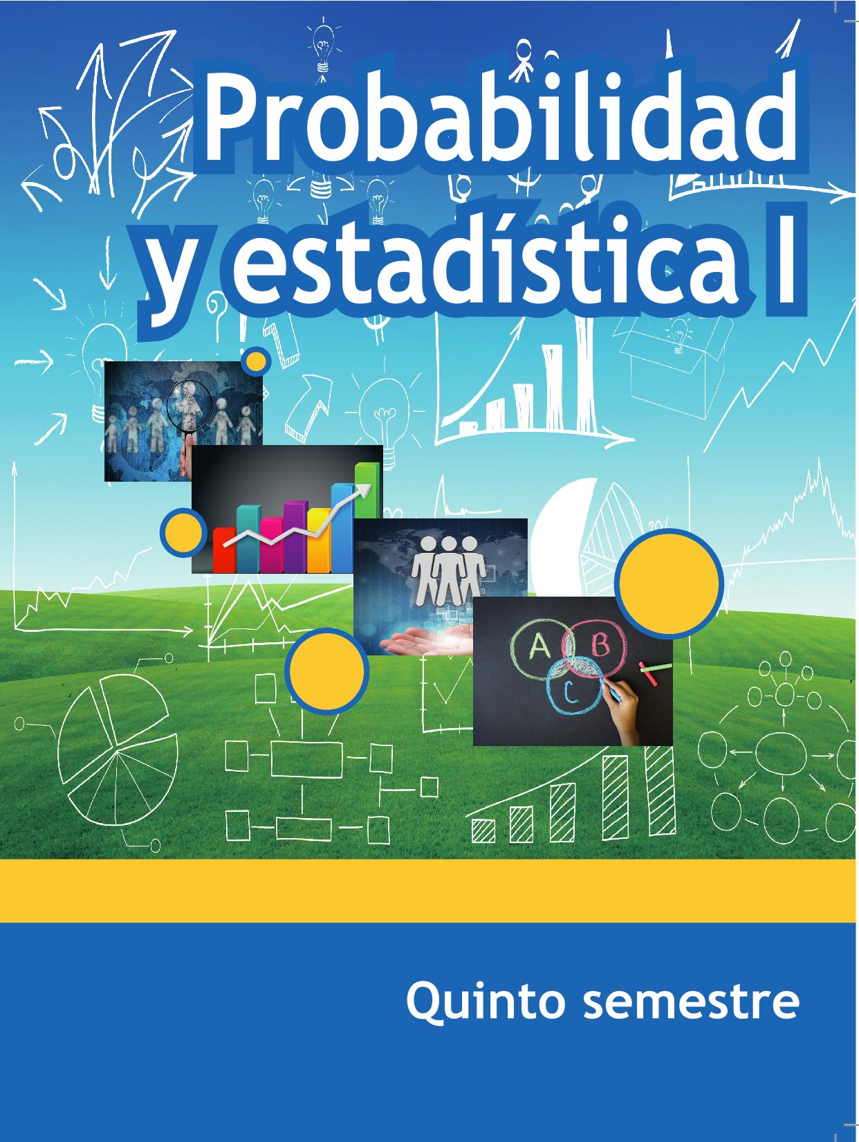 Portada de Probabilidad y Estadística I