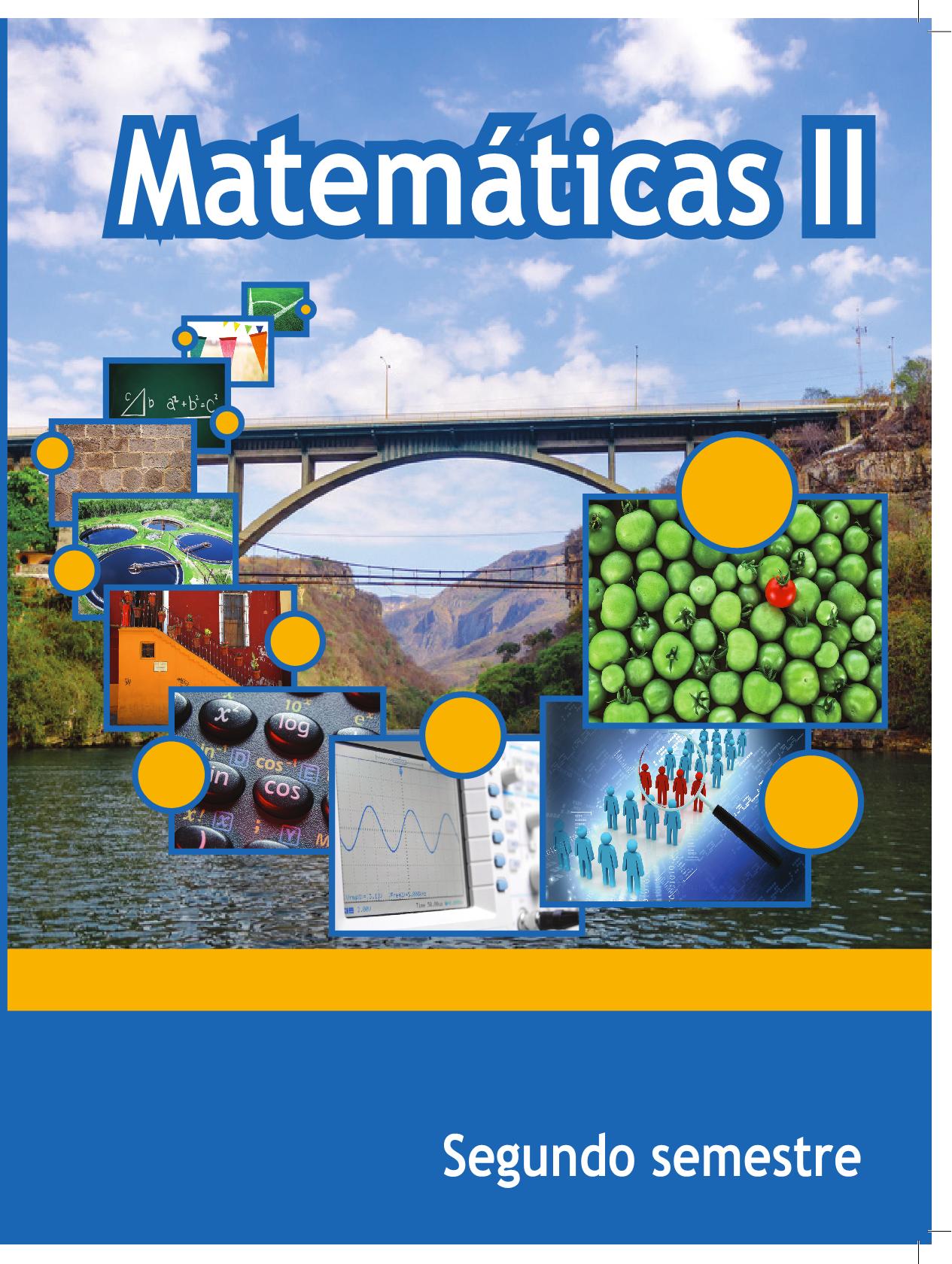 Portada de Matemáticas II