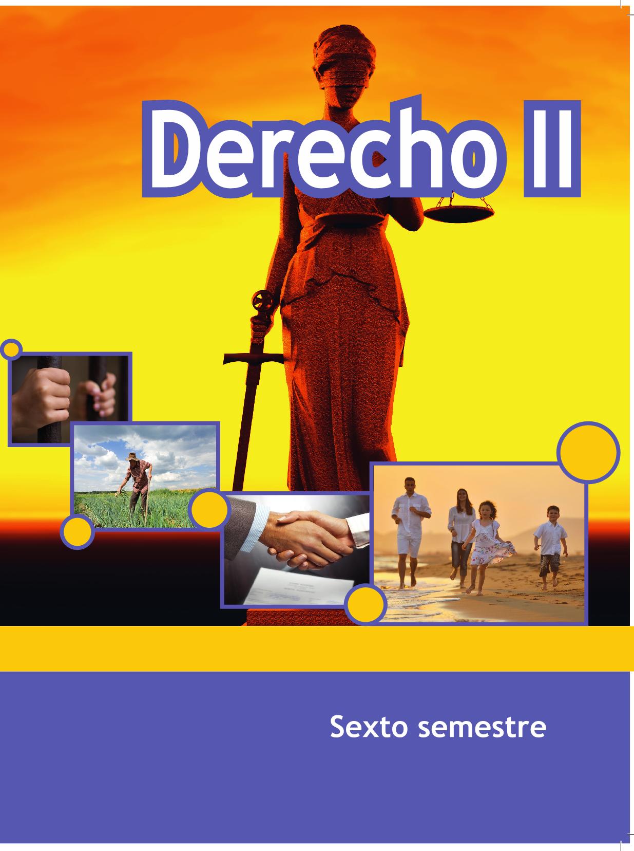 Portada de Derecho II