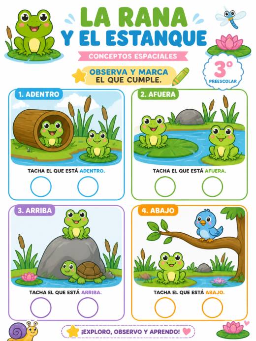 La Rana y el Estanque