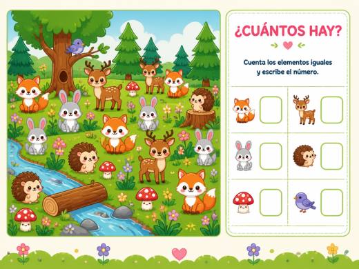 Los Animalitos del Bosque Kawaii