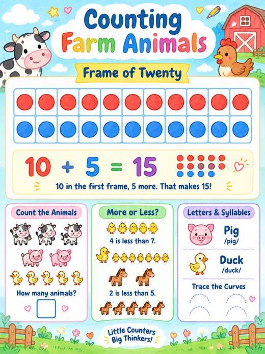 Counting Farm Animals
