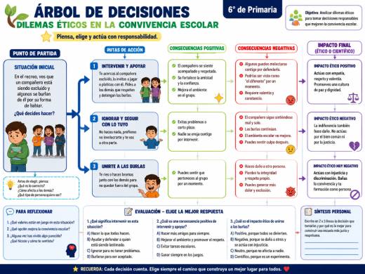 Dilemas Éticos en la Convivencia Escolar