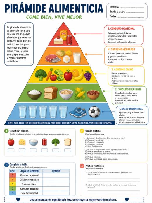 Pirámide Alimenticia