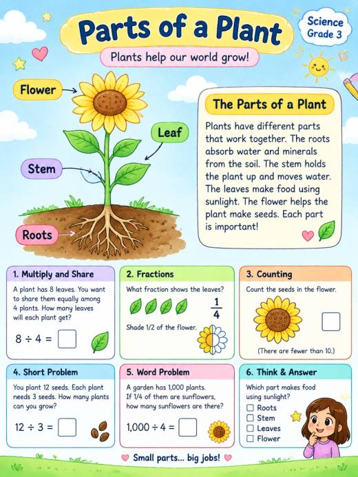 Parts of a Plant