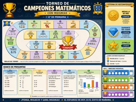 Torneo de Campeones Matemáticos con Insignias