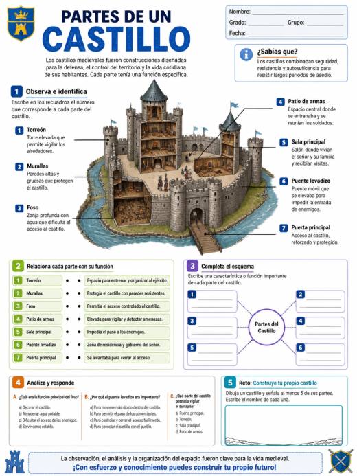 Partes de un Castillo