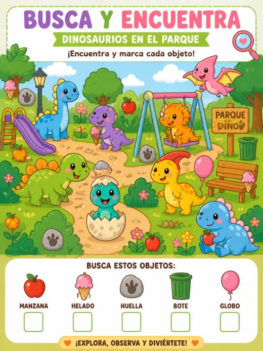 Dinosaurios en el Parque
