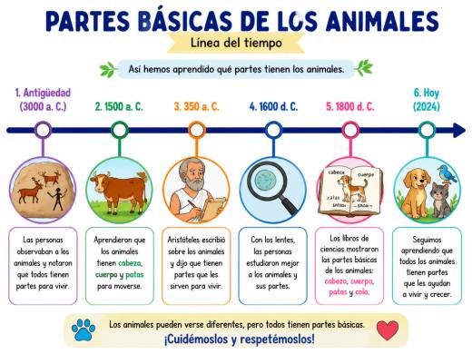 Partes básicas de los animales