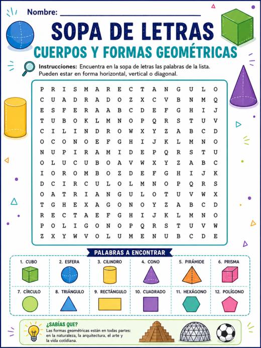 Cuerpos y Formas Geométricas