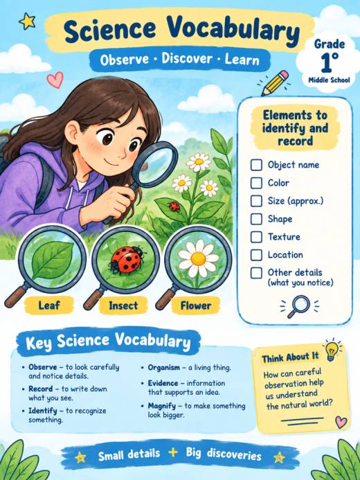 Science Vocabulary