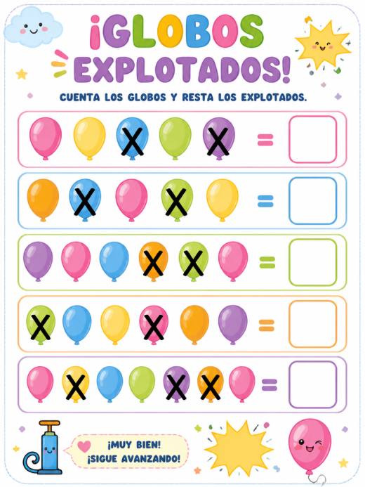 Globos Explotados