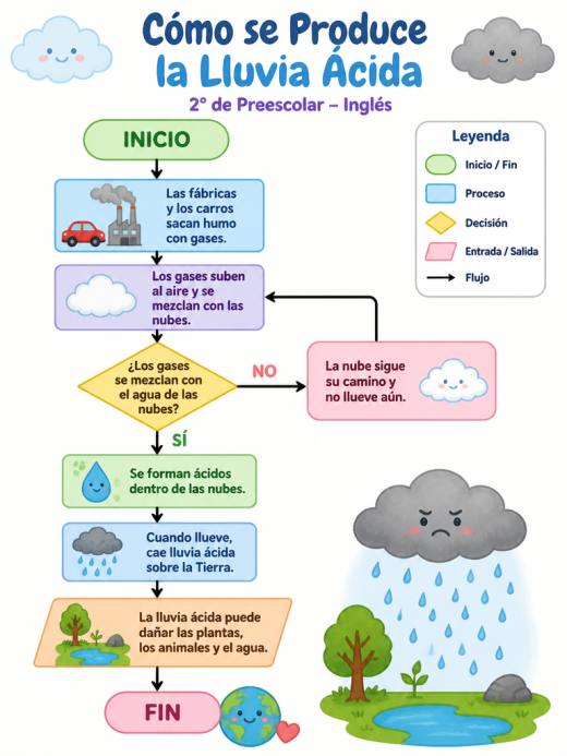 Cómo se Produce la Lluvia Ácida