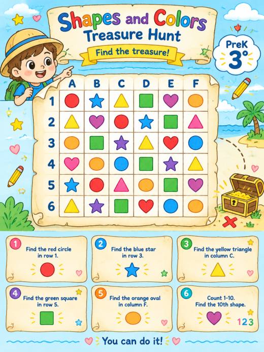 Board Treasure Hunt