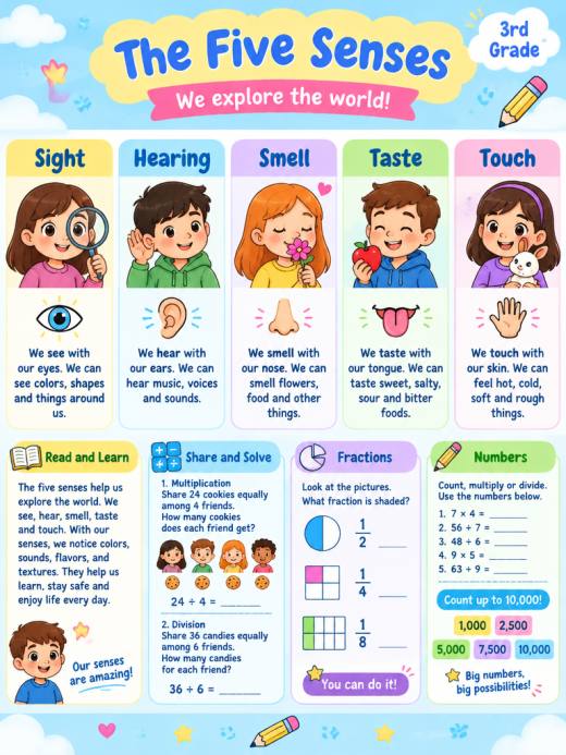 Educational Visual Table